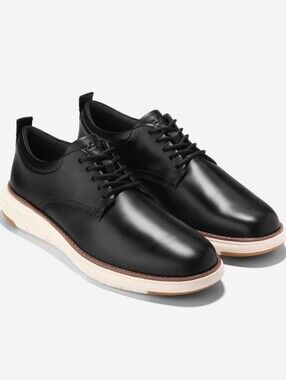Cole Haan Men Grand Remix Plain Toe Oxford Shoes Black 8